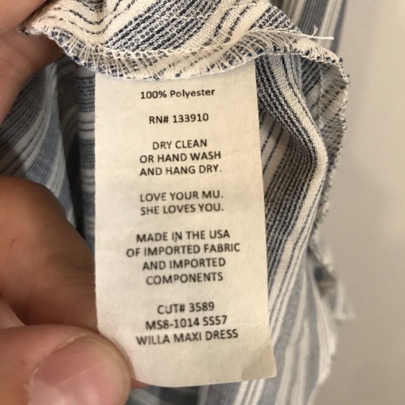 Show Me Your MuMu Black and White Striped High Low Dress - Picture 8 of 9